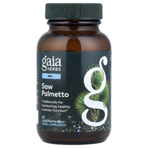 Gaia Herbs, сереноя для мужчин, 60 капсул с жидким содержимым