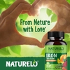 NATURELO, железо с витамином C, 90 вегетарианских капсул