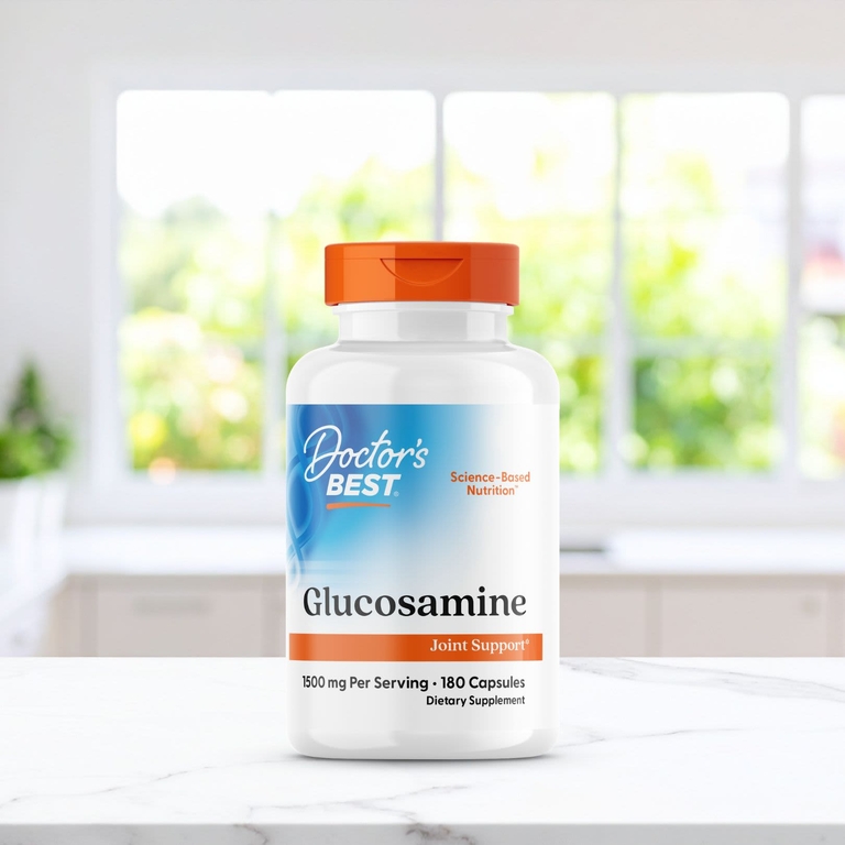 Doctor's Best, глюкозамин, 180 капсул (750 мг в 1 капсуле)